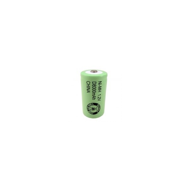 LR20 / D 8000 mAh genopladelig batteri - 1,2V - Evergreen