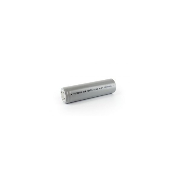 Li-Ion Geopladelig batteri 18650 - 3,6V - 2200 mAh