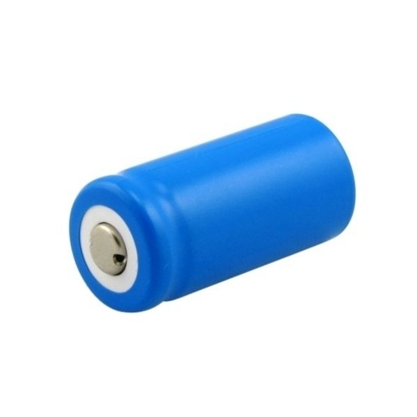 Pile rechargeable Li-Ion RCR123A - 3 V - 600 mAh