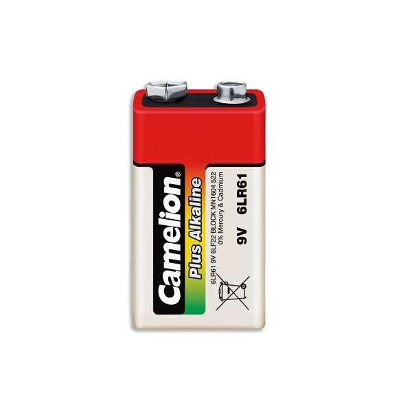 9V / 6LR61 Alkaline batteri - 9V