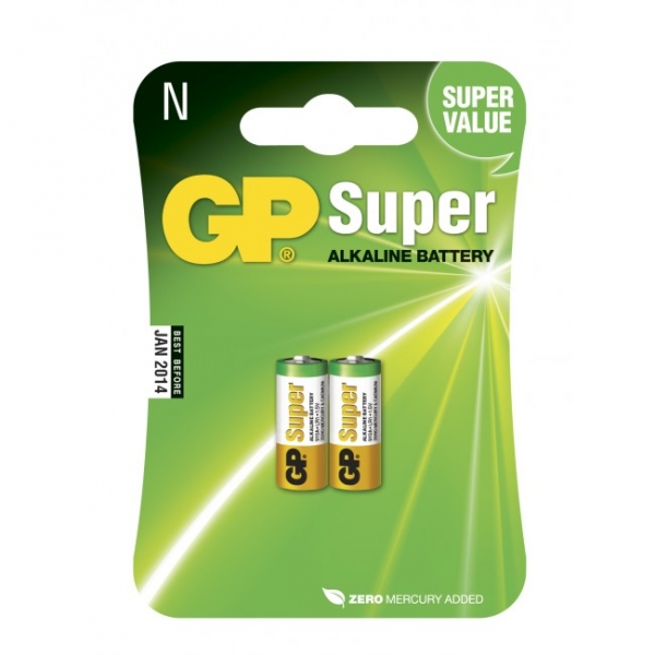 2 x N / LR01 SUPER Alkaline batteri - 1,5V - GP Battery