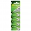 5 x GP 186 / LR43 / V12GA Alkaline knapcelle batteri - 1,5V - GP Battery
