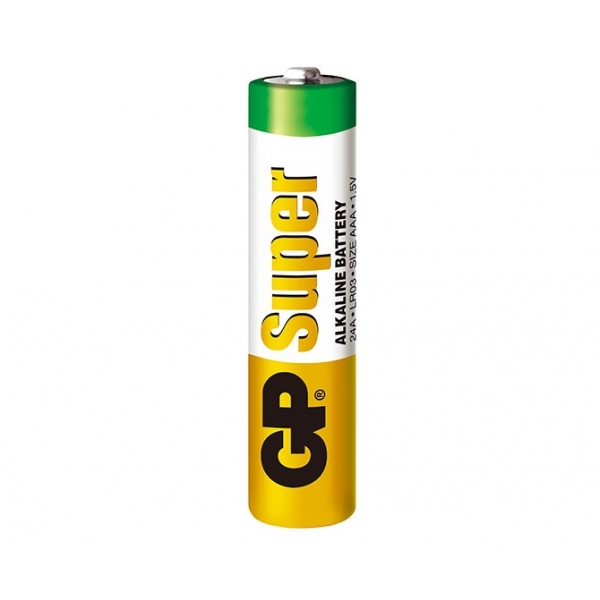 2 x AAA / LR03 SUPER - Alkaline batteri - 1,5V - GP Battery