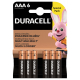 Duracell Basic Duralock LR03 AAA x 6 alkalinebatterier
