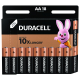 Duracell Basic LR6 AA x 18 alkaline batterier