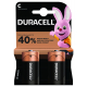 Duracell LR14 C x 2 alkaline batterier