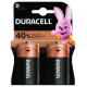 Duracell LR20 D x 2 pilas alcalinas