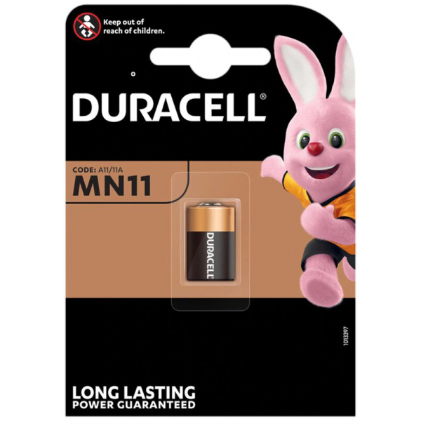 Duracell 11A MN11 til bil fjernbetjening x 1 batteri