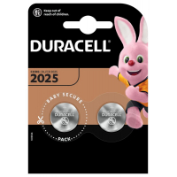 Duracell CR2025 lithium x 2 batterier