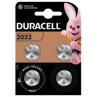 Duracell CR2032 lithium x 4 batterier