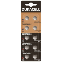 Duracell G13/LR44/A76/L1154/157 x 10 batterier