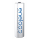 Panasonic Eneloop R6 AA 2000mAh x 2 genopladelige batterier (blister)