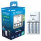 Panasonic Eneloop Genopladelig batterioplader BQ-CC51 NI-MH + 4 genopladelige batterier LR6/AA Eneloop 2000mAh