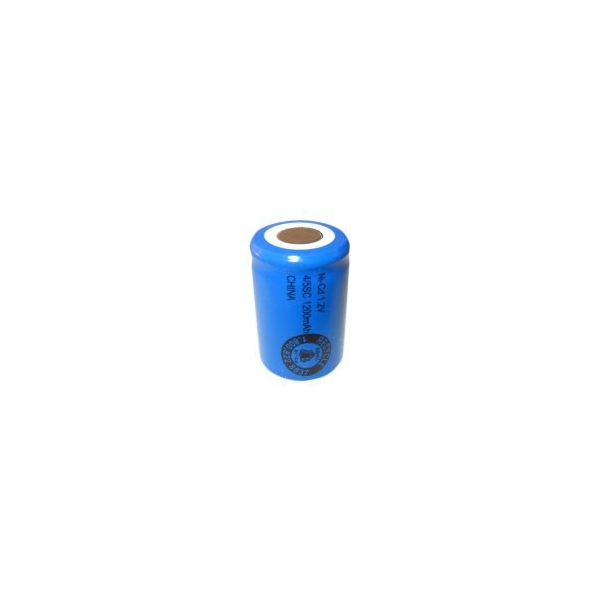 NiCD 4/5 Sub C 1200 mAh batteri uden knup - 1,2V - Evergreen