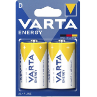 Varta ENERGY LR20/D x 2 batterier (blister)