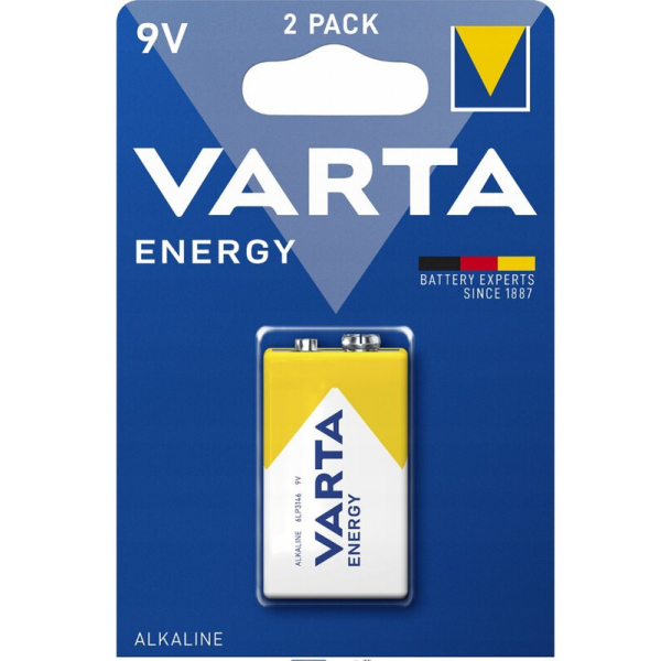 Varta ENERGY 6LR61/9V x 1 batteri (blister)