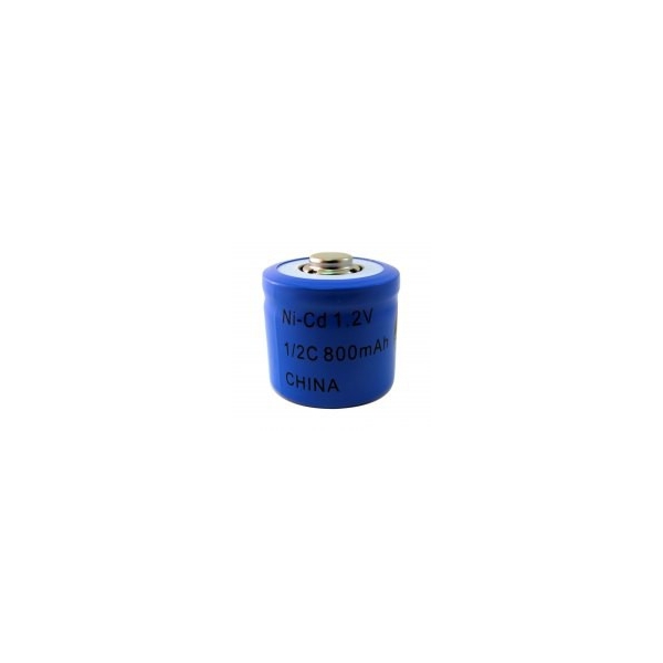 NiCD 1/2 C 800 mAh batteri - 1,2V - Evergreen