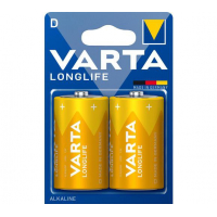 Varta LONGLIFE LR20/D x 2 batterier (blister)
