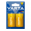 Varta LONGLIFE LR20/D x 2 batterier (blister)