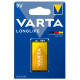 Varta LONGLIFE 6LR61/9V x 1 batteri (blister)