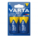 Varta LONGLIFE Power LR20/D x 2 batterier (blister)