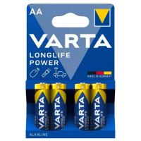 Varta LONGLIFE Power LR6/AA x 4 batterier