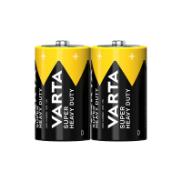 Varta SUPERLIFE / Super Heavy Duty LR20/D zink-carbon x 2 batterier