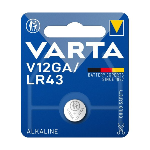 Varta AG10 alkalisk x 1 batteri (blister)