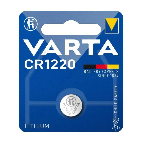 Varta CR1220 lithium x 1 batteri (blister)