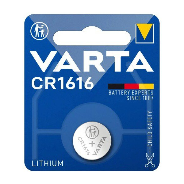 Varta CR1616 lithium x 1 batteri (blister)