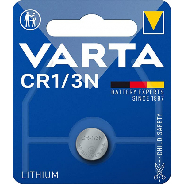 Varta CR1/3N lithium x 1 batteri (blister)