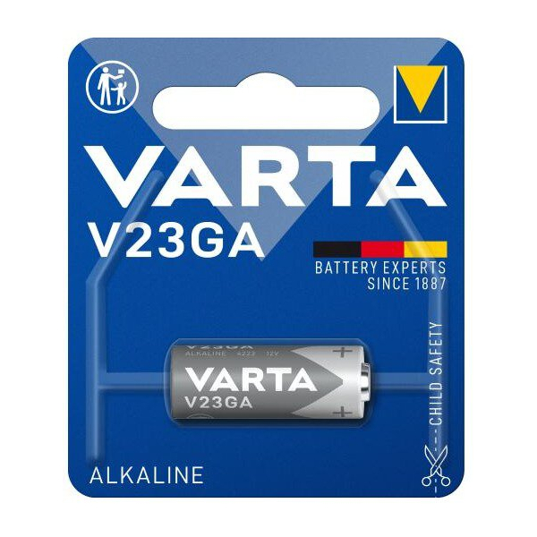 Varta 23A alkalisk til bilfjernbetjening x 1 batteri (blister)