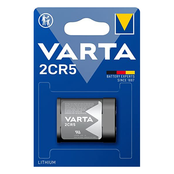 Varta lithium 2CR5 x 1 batteri (blister)