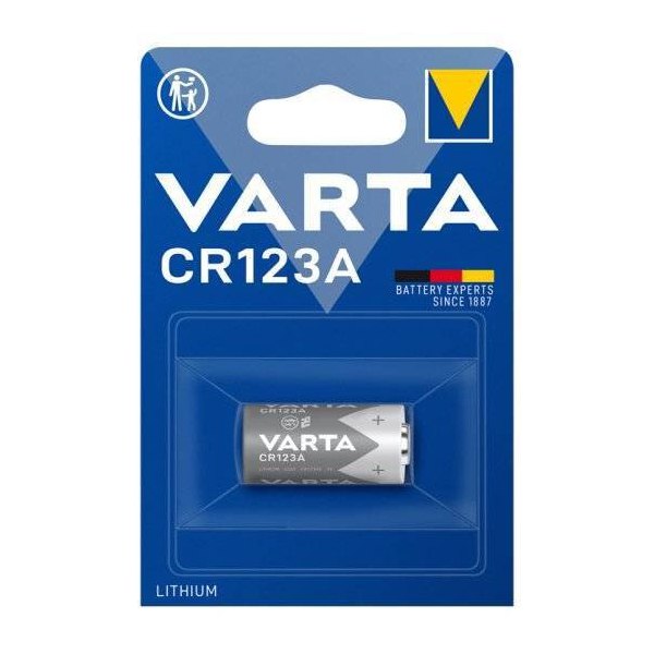 Varta lithium CR123 x 1 batteri (blister)