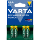 Varta Ready2Use LR03/AAA Ni-MH 1000 mAh x 4 genopladelige batterier