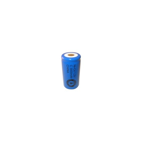 NiCD C 3000 mAh batteri uden knup - 1,2V - Evergreen