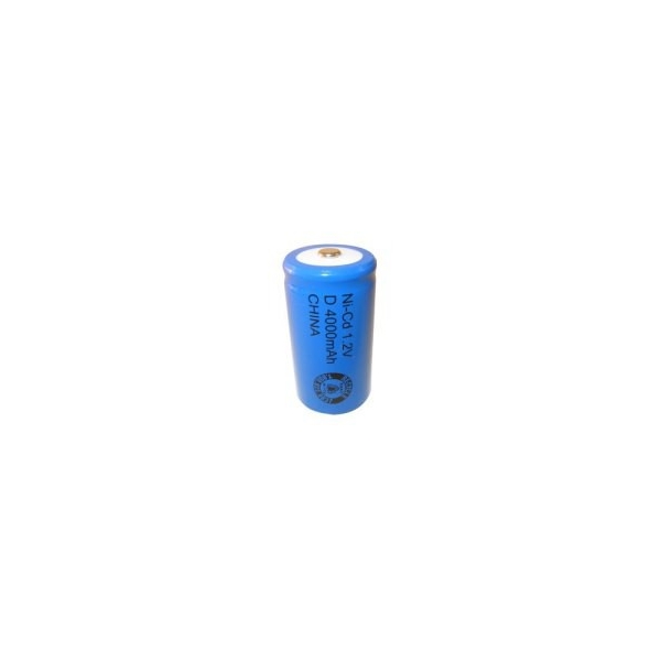 NiCD D 4000 mAh batteri - 1,2V - Evergreen