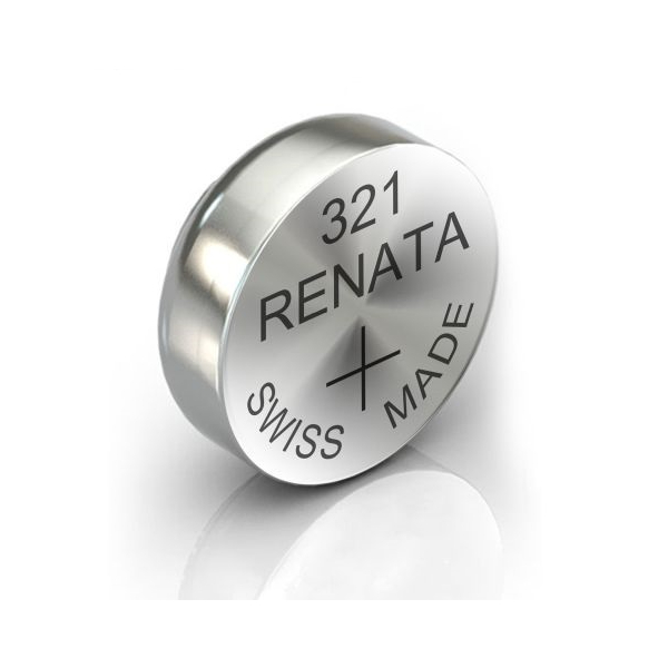 Renata 321 / SR616W / SR65 sølvoxid x 1 batteri