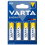 Varta ENERGY LR6/AA x 4 batterier (blister)