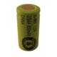 NiMH 2/3 AA 650 mAh batteri uden knup - 1,2V - Evergreen