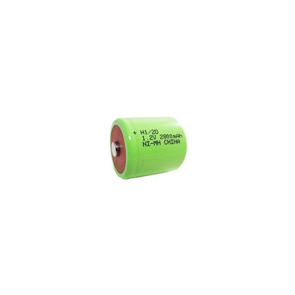 NiMH 1/2 D 2800 mAh batteri - 1,2V - Evergreen