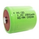 NiMH 1/2 D 2800 mAh batteri - 1,2V - Evergreen