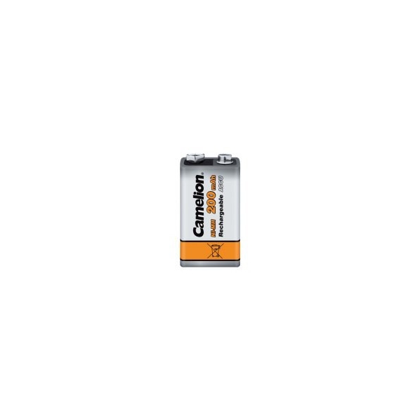 NiMH 200 mAh batteri - 9V