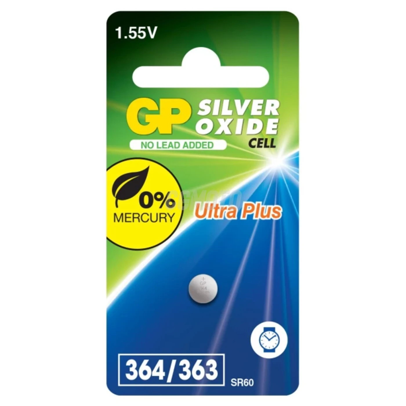 1 sÃ¸lvoxid knapcelle SR60 1,55 V Ultra Plus 