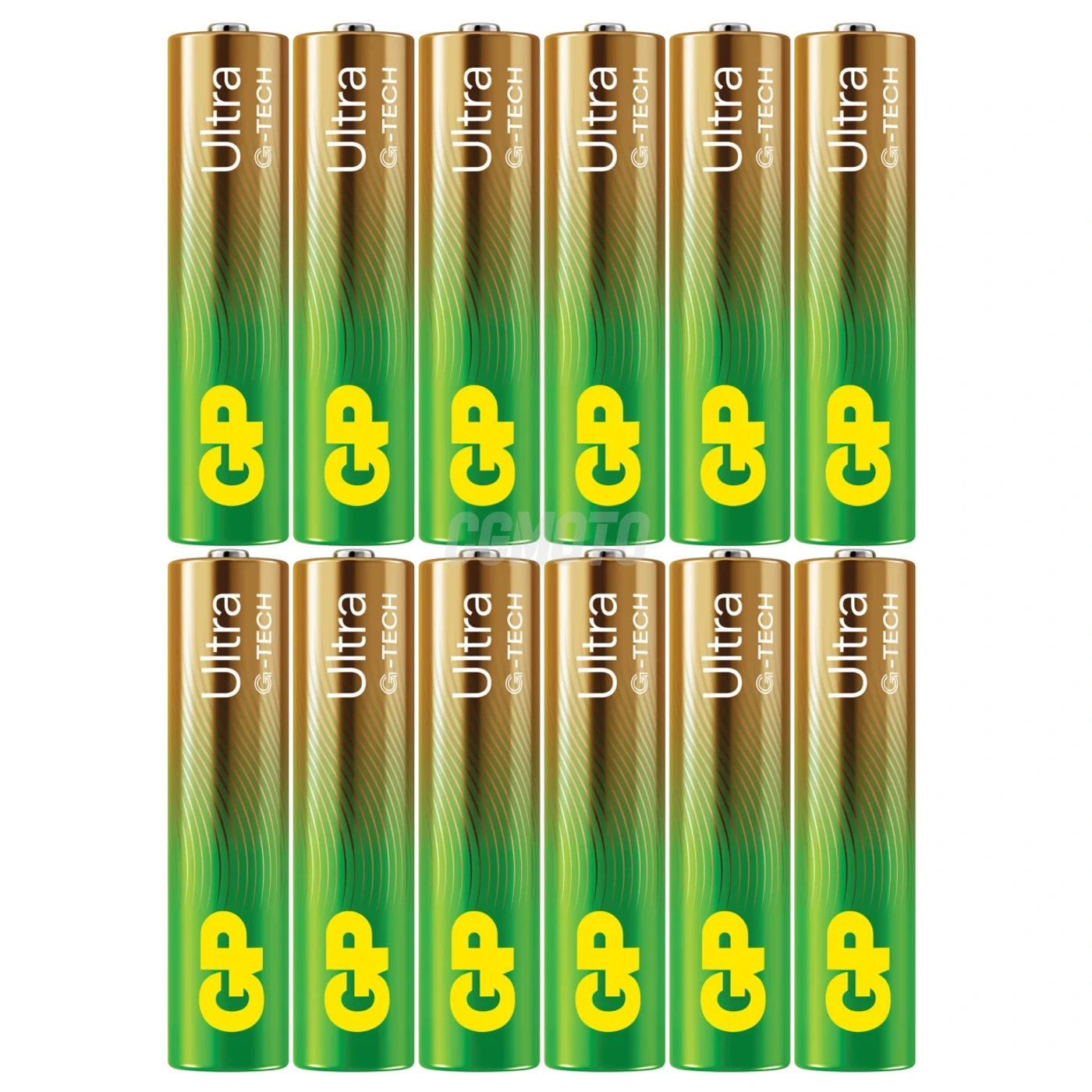 12 alkaline batterier AAA 1,5 V Ultra 