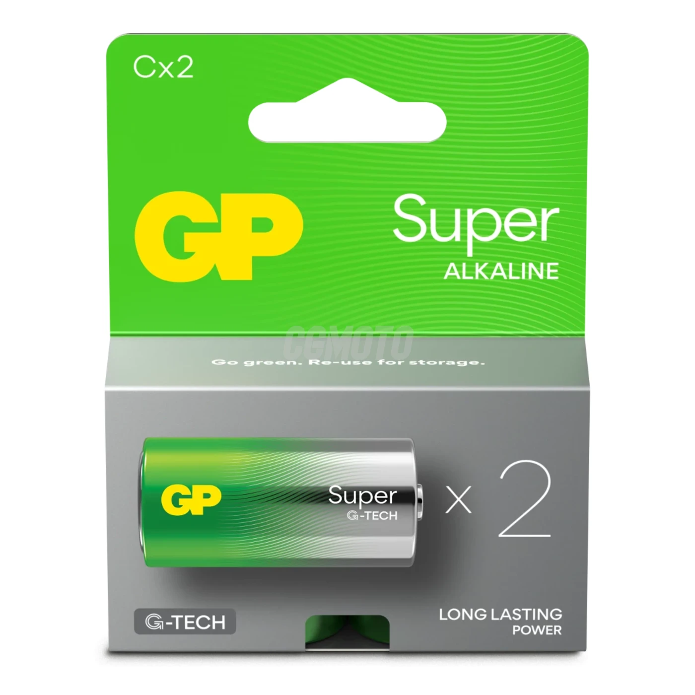 2 alkaline batterier AAA 1,5 V Super 