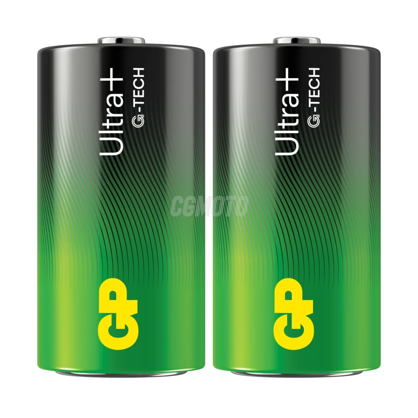 2 alkaline batterier C 1,5 V Ultra Plus 