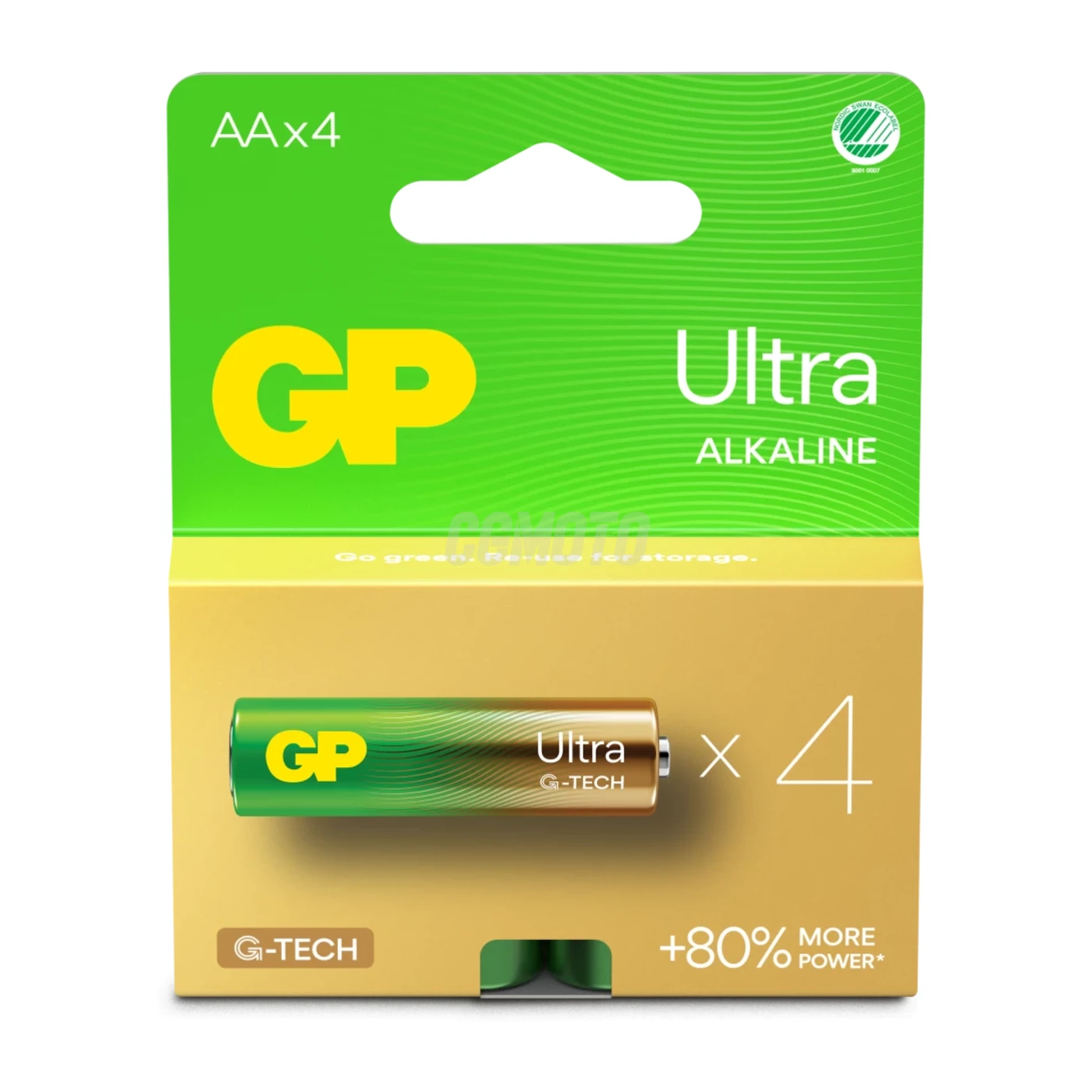 4 alkaline batterier AA 1,5 V Ultra 4 alkaline batterier AA 1,5 V Ultra