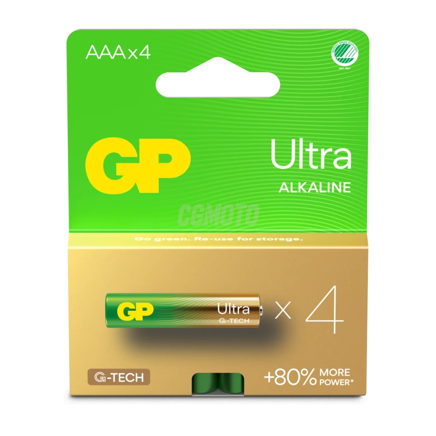 4 alkaline batterier AAA 1,5 V Ultra 4 alkaline batterier AAA 1,5 V Ultra