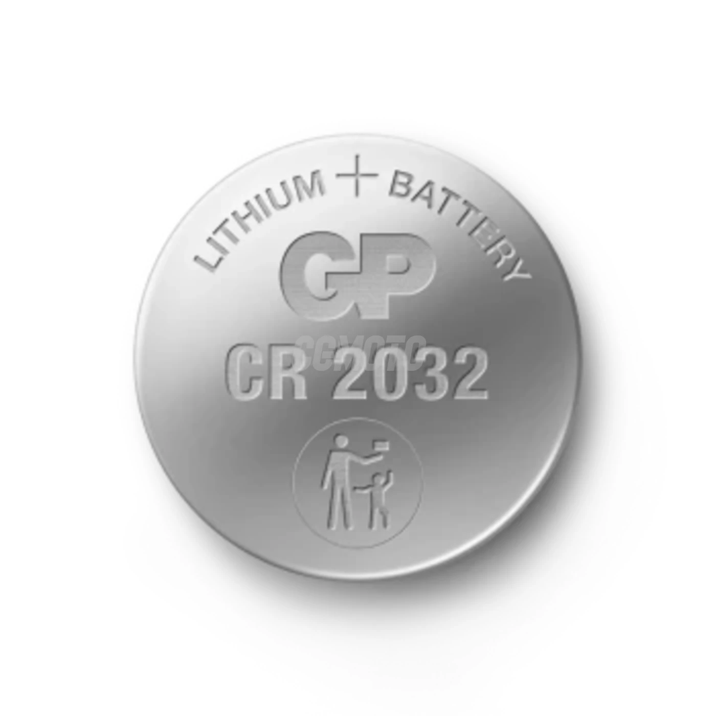 5 lithium knapcelle batterier CR2032 3 V 
